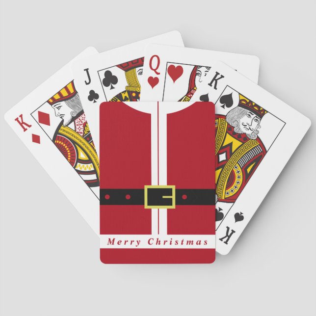 Christmas Playing Cards Canta Gift (Back)
