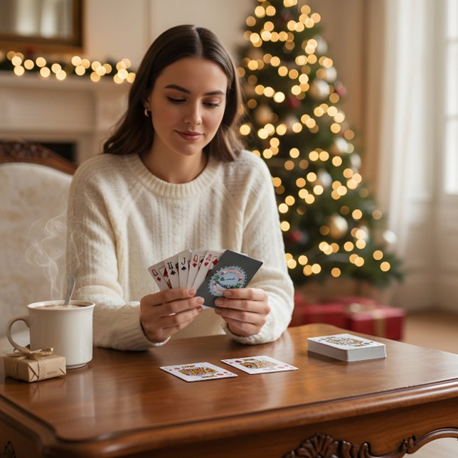 Christmas Playing Cards Festive Holiday Poker Deck (Creator Uploaded)