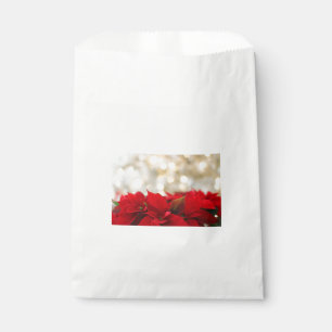 Christmas Poinsettia Favour Bag