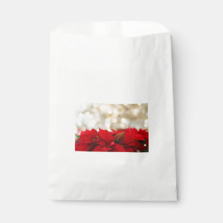 Christmas Poinsettia Favour Bag