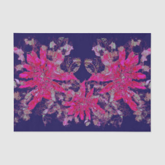 Christmas poinsettia flower tissue paper