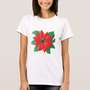 Christmas Poinsettia Shirt