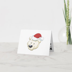 Christmas Polar Bear Holiday Card