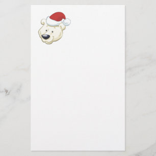 Christmas Polar Bear Stationery