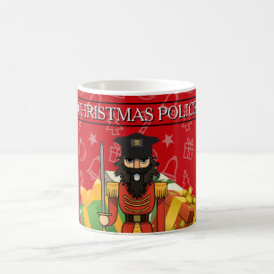 Christmas Police Mug Funny Nutcracker Holiday Co