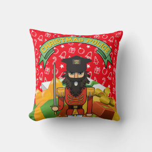 🎄 Christmas Police Throw Pillow – Funny Holiday N