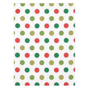 Christmas Polka Dots Tablecloth