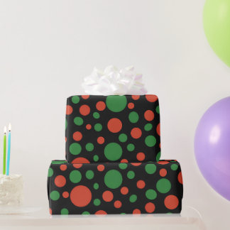 Christmas Polka Dots ! Wrapping Paper