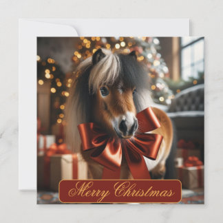 Christmas Pony Holiday Card