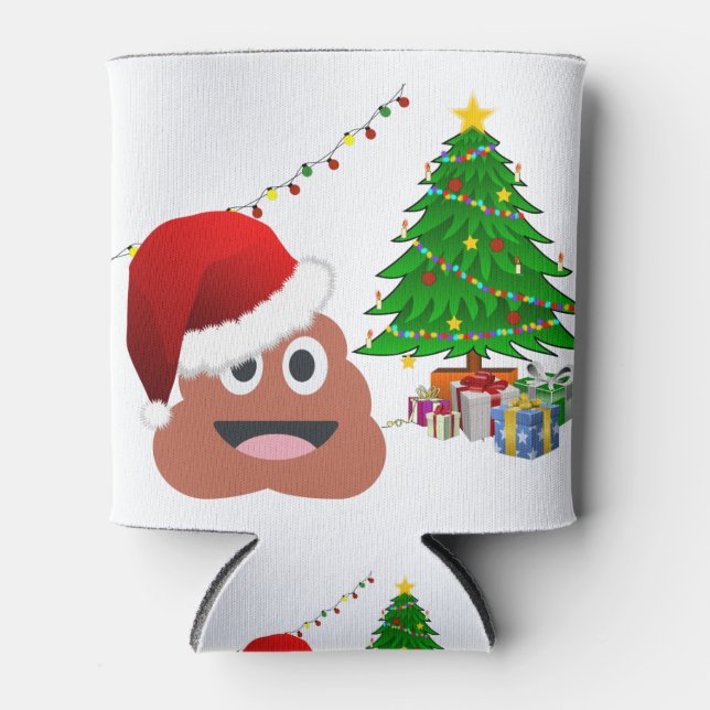 christmas poo can cooler (Front)