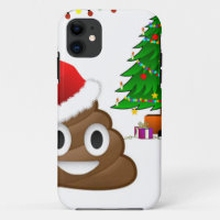 christmas poo emoji