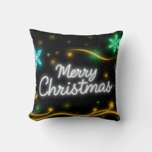 Christmas Popular Neon Holiday Collection Cushion
