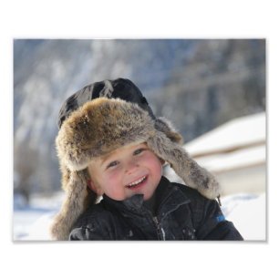Christmas Portrait Personalise Template Frame It Photo Print