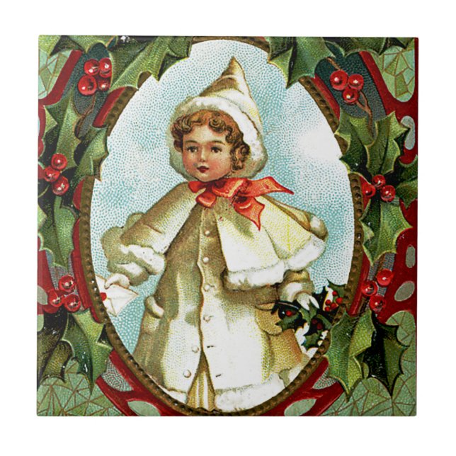 Christmas Portrait Tile (Front)