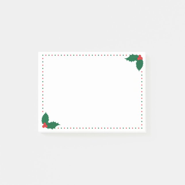 Christmas Post-it Notes (Front)