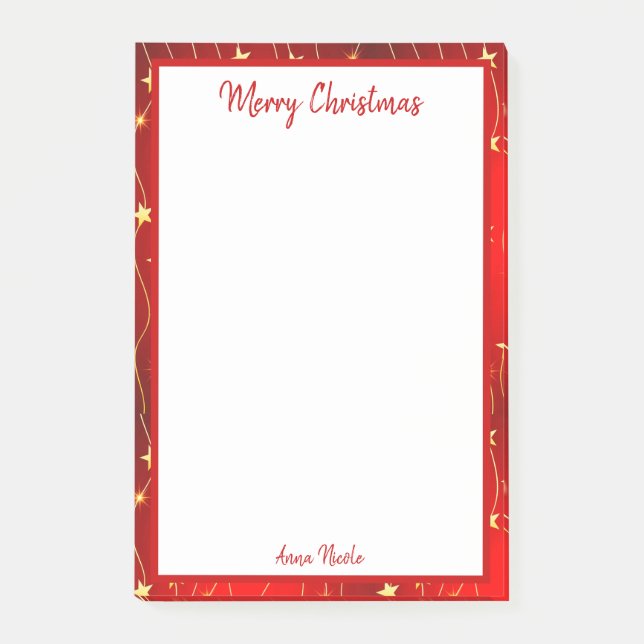 Christmas Post-it Notes (Front)