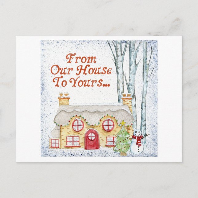 Christmas  postcard (Front)