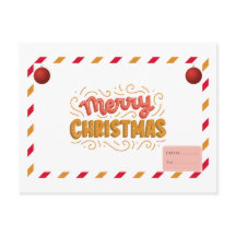 Christmas postcard