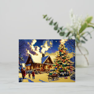 Christmas postcard