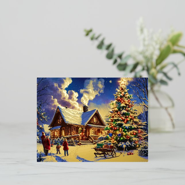 Christmas postcard (Standing Front)