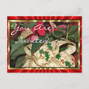Christmas Postcard-customise Invitation Postcard