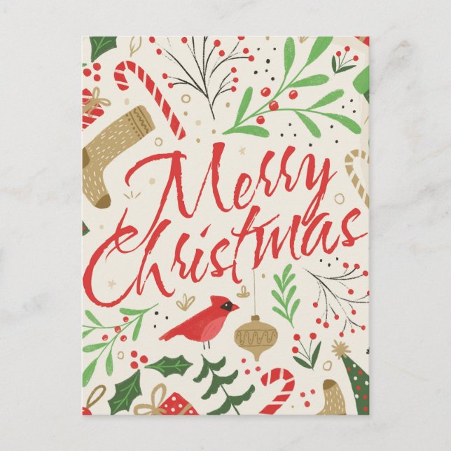 Christmas Postcard Design (Front)