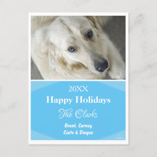 Christmas Postcard in ANY Colour - HAMbWG
