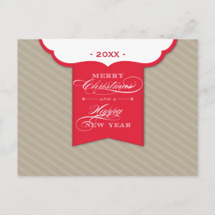 CHRISTMAS POSTCARD :: lapel 3L