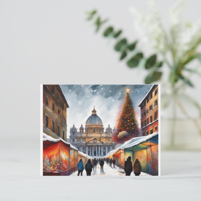 Christmas Postcard - London  (Standing Front)