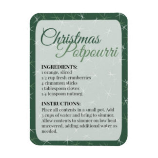 Christmas Potpourri Magnet