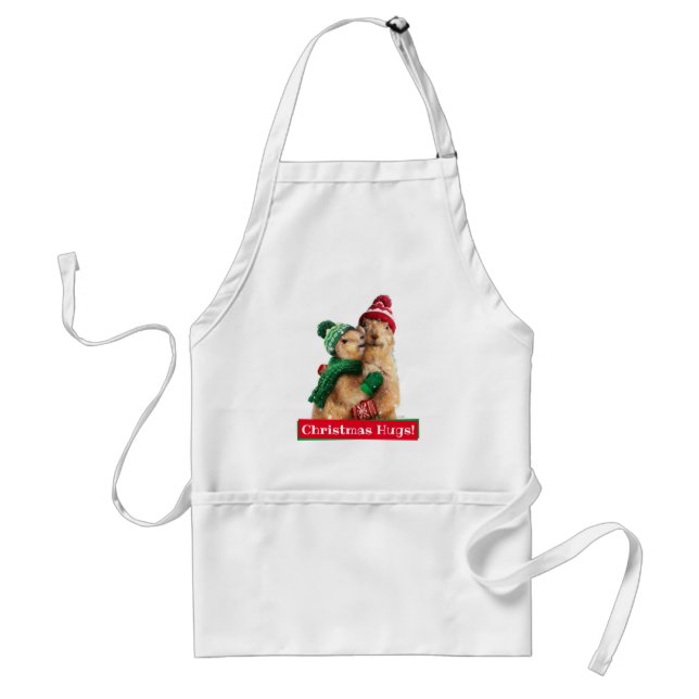 Christmas Prairie Dogs Standard Apron (Front)