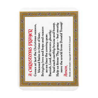 Christmas Prayer (Donald Trump) Magnet #2