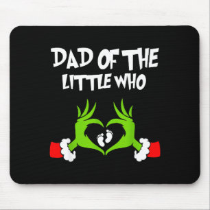 Christmas Pregnancy Announcement Funny Dad Of The  Mouse Pad