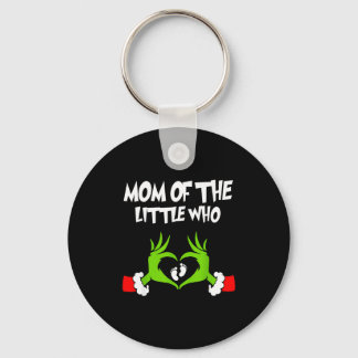 Christmas Pregnancy Announcement Funny Mom Of The  Key Ring