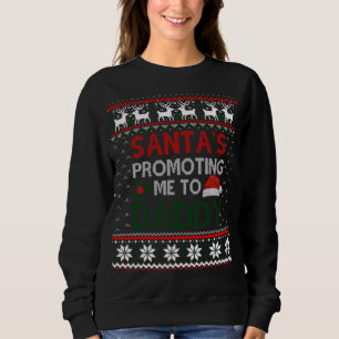 Christmas Pregnancy Announcement New Dad Gifts Ugl Sweatshirt
