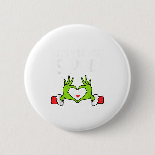 Christmas Pregnancy Shirt A Little Who Is Due _1 6 Cm Round Badge