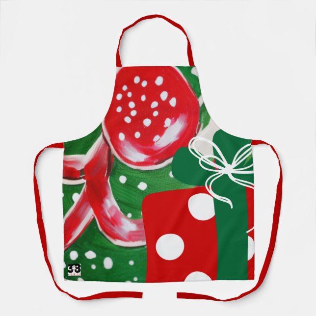 Christmas Present Apron (Front)