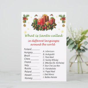 Christmas presents christmas around the world game