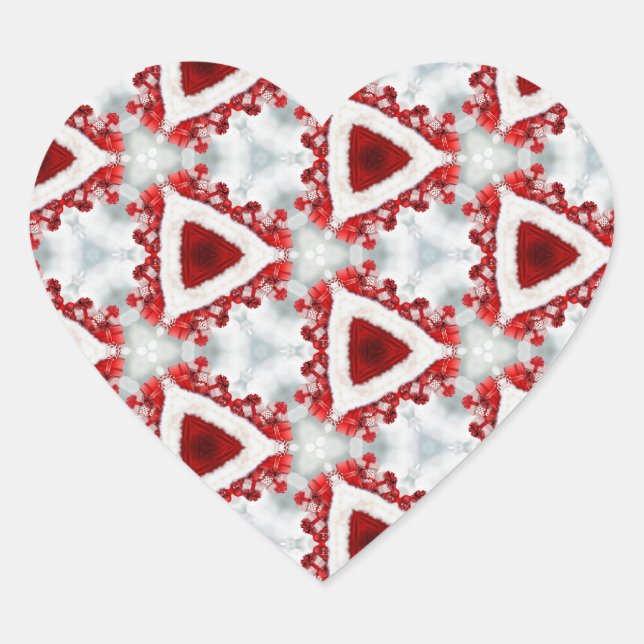 christmas presents kaleidoscope stickers (Front)