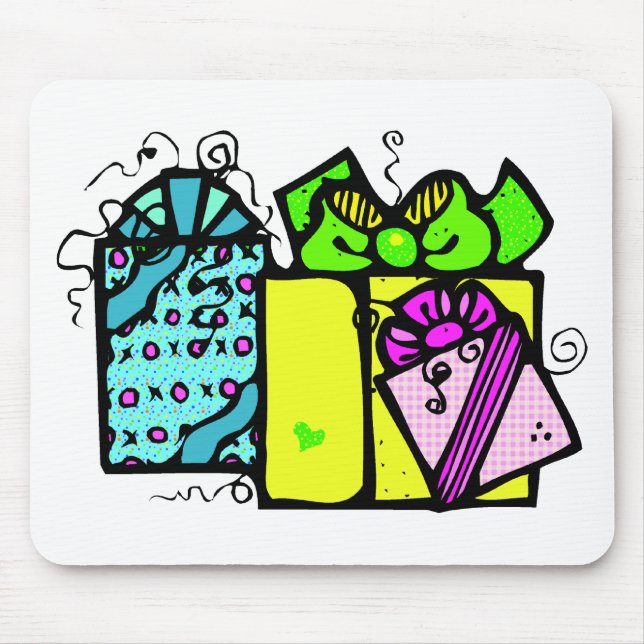 Christmas Presents Mouse Pad (Front)
