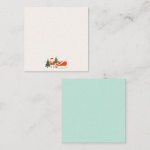 Christmas Presents on Santa's Sleigh Card