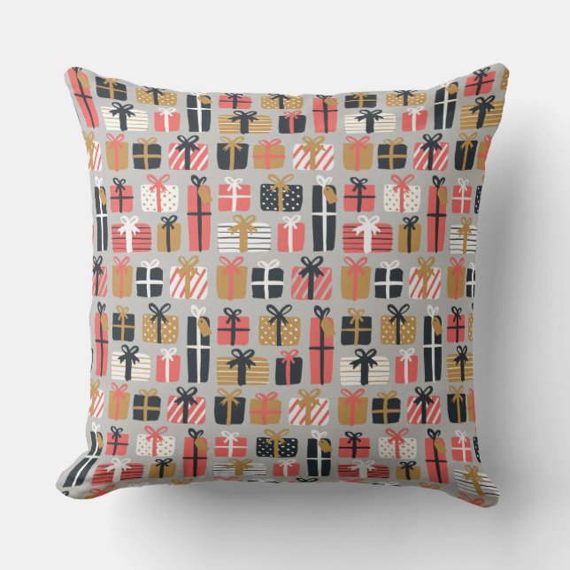 christmas presents pillow (Front)