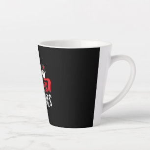 Christmas principal, principal design latte mug