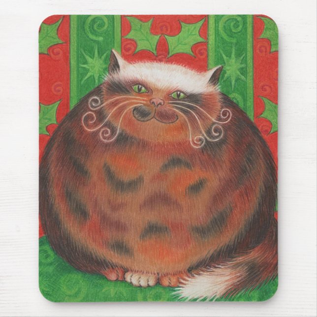 Christmas Pud mousepad (Front)
