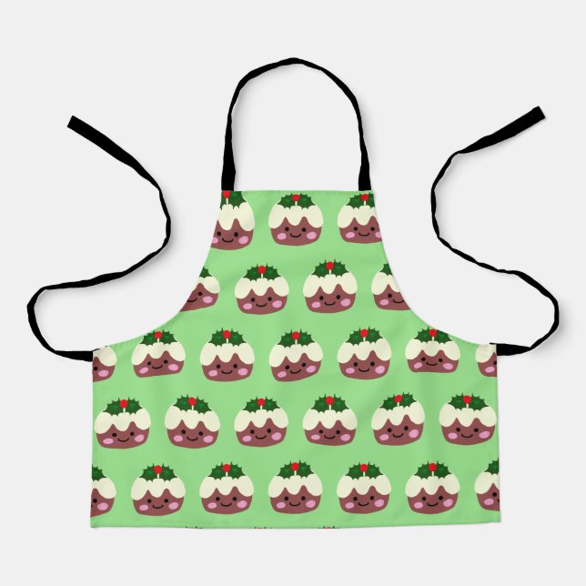 Christmas Pudding 1 Small Apron (Front)
