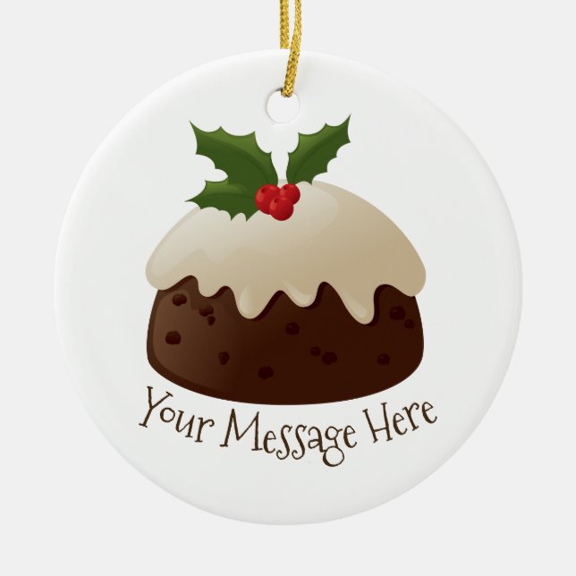 Christmas Pudding Decoration (Front)