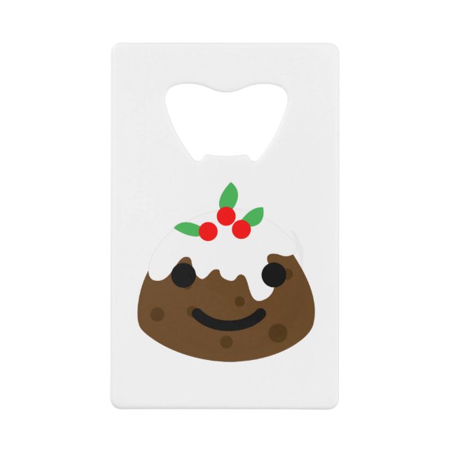 christmas pudding emoji (Front)