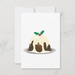 Christmas Pudding Invitations