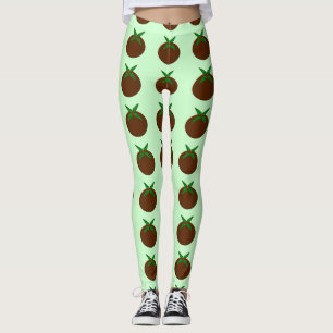 Christmas Pudding Leggings