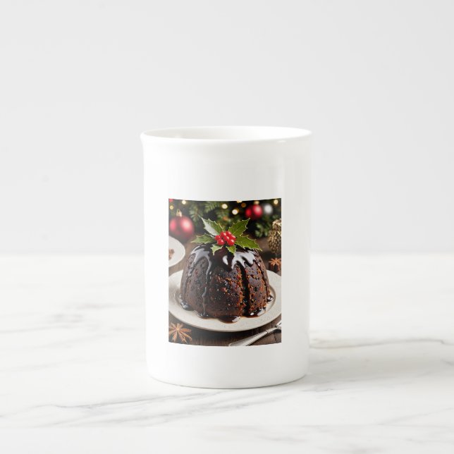 Christmas pudding mug (Front)